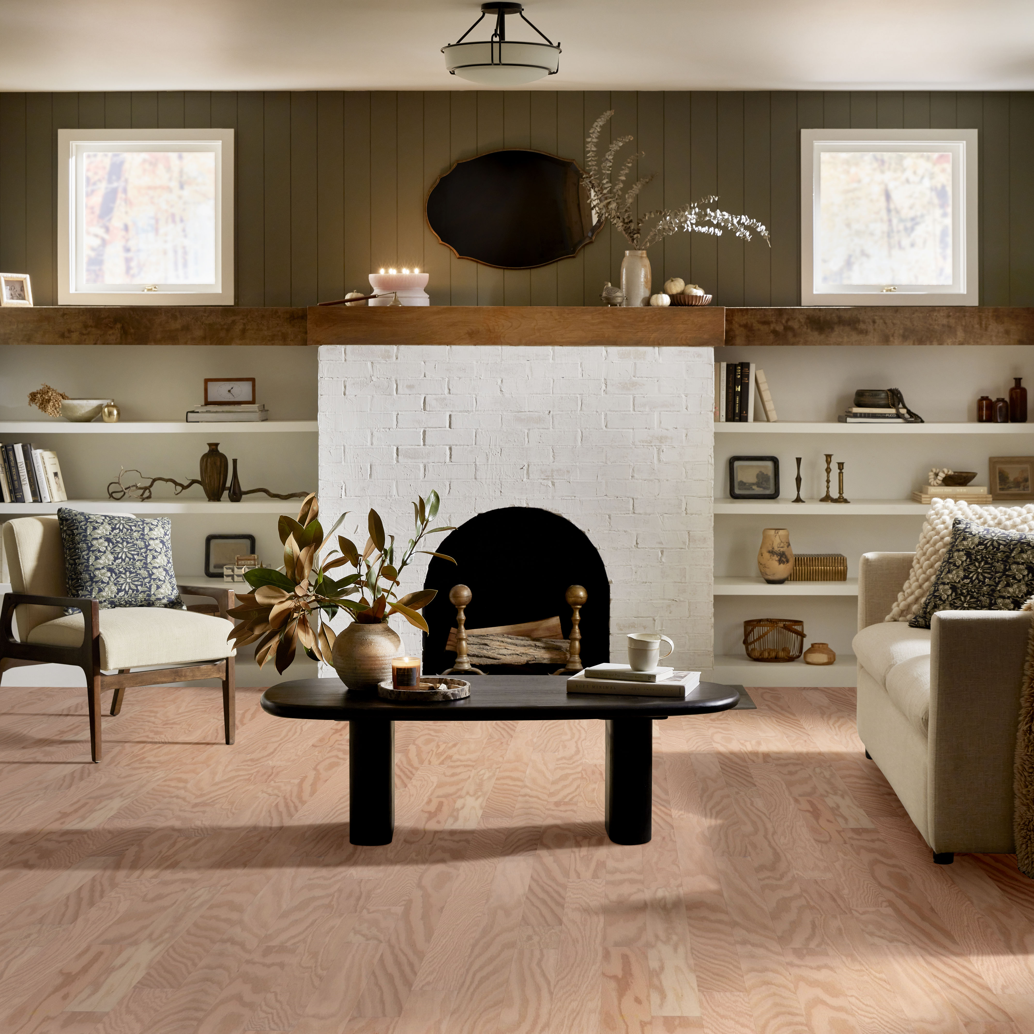Albright Oak 3.25 - in color Biscuit Lg | Shaw Floors